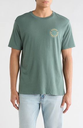 Roark Goin Global Graphic T-Shirt in Slate Green at Nordstrom, Size Xx-Large