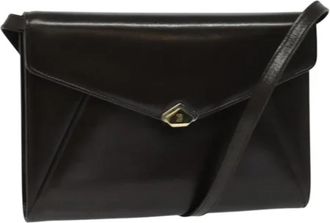 Bally Tweedehands leren schoudertassen - Dames - Vintage Schoudertas - Bruin - ONE Size - Leer - Vintage