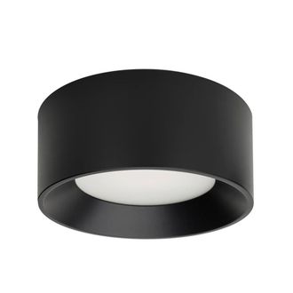 Netlighting Sirius Modern Cylindrical Ceiling Light LED 3000K + 4000K in Black