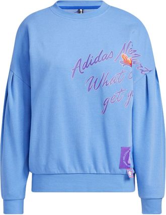 adidas (WMNS) adidas neo sweaters Blue IA6772