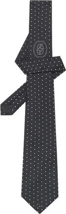Dr&ocirc;le de Monsieur Cravatta Intrecciata D-Mirror - - Accessories - Uomo - Nero - ONE SIZE