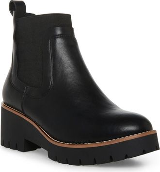 Blondo Dyme Waterproof Chelsea Boot in Black Leat at Nordstrom, Size 5.5