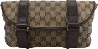 Gucci Beige Gg Canvas Fanny Pack (Pre-Owned)
