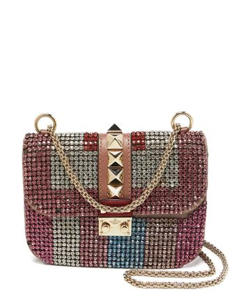 Valentino Garavani 2024 Glam Lock crossbody bag - women - Leather/Leather - One Size - Brown