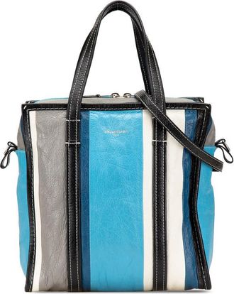 Balenciaga Pre-owned Balenciaga S Lambskin Bazar Shopper Satchel 443096