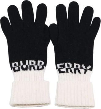 Burberry unisex, Pre-owned, Zwart, Maat: ONE Size Kasjmier