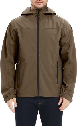 Hawke & Co Defender Water Resistant Hooded Jacket in Teak at Nordstrom Rack, Size Medium