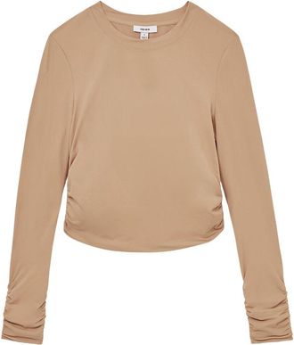 Reiss Edith Crop Seamless Top