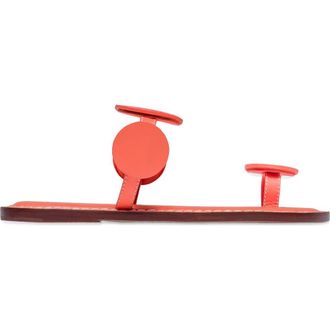 Bernardo New Moon Toe Loop Sandal in Sunset Orange at Nordstrom, Size 8.5