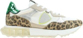 Philippe Model Sneakers met dierenprint - Dames - Sneakers - Veelkleurig - 36 EU - Su&egrave;de - Schoenen