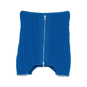Dries Van Noten Neck Warmer - male - Dries Van Noten - Winter Scarves - Blue - ONE SIZE - Accessories
