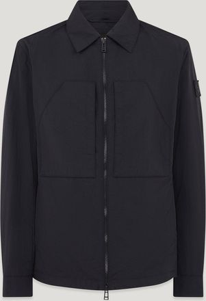 Belstaff Cover Overshirt Mens Nylon Shell Black Size 2XL