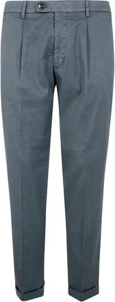 Michael Coal Linen Classic Trousers