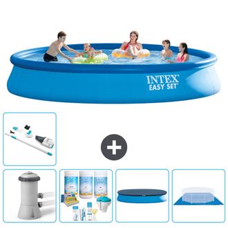 Intex Piscina Easy Set Redonda - 457x84 Cm - 8-piezas S21161