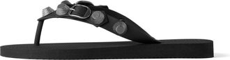 Balenciaga (WMNS) Balenciaga Cagole Thong Sandals Black 784853W1TA21081