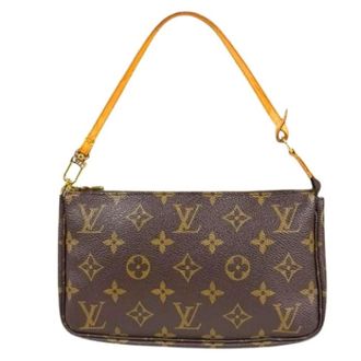 Louis Vuitton Pre-owned Mini Bags, female, Brown, Size: ONE SIZE Pre-owned Canvas louis-vuitton-bags
