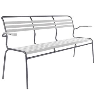 Schubiger M&ouml;bel L&auml;ttli-Bank S&auml;ntis mit Armlehnen