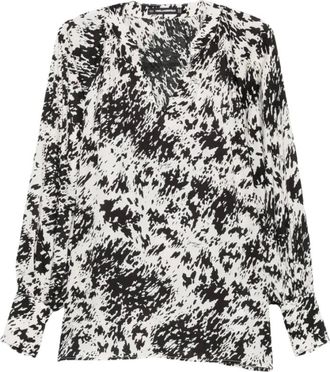 Karl Lagerfeld Blusa con cuello en V - Blouses & Shirts - Mujer - Multicolor - 2XS