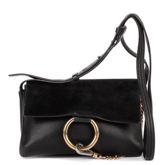 Chlo&eacute; Pre-owned Womens Small Faye Shoulder Bag - Black - One Size