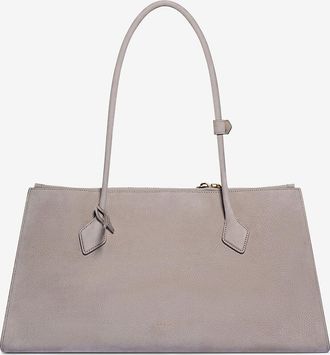 Alaia Shopper aus Nubukleder Le Teckel Tote