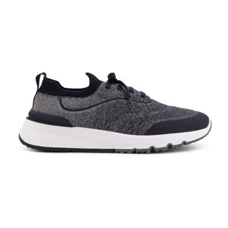 Brunello Cucinelli Uomo, Scarpe, Blu, 45 EU, new