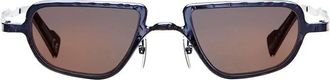 Kuboraum Mask Z28 Zonnebril - Dames - Zonnebrillen - Blauw - ONE Size - Accessoires