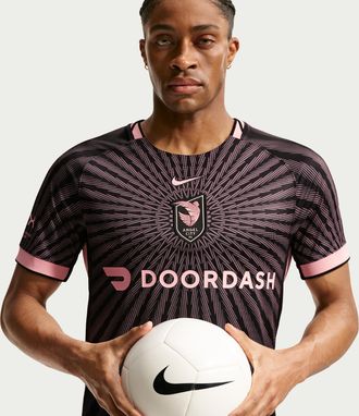 Nike Angel City FC Stadium Edition Nike Mens Dri-FIT Replica Jersey in Black | P35851ANFC26-BLK