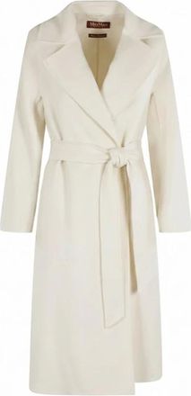 Max Mara Jassen, Dames, Wit, S, Wol, Mstcles Jas