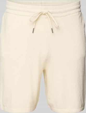 Only & Sons Regular Fit Sweatshorts mit Strukturmuster Modell FRANKIE in Offwhite, Größe XXL