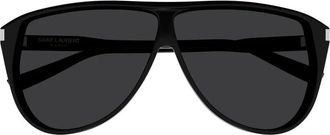 Saint Laurent Sunglasses, male, Black, 65 MM, Gaspar Sunglasses