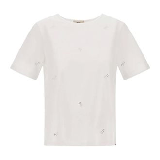 Herno Dames, Tops, Wit, Maat: M Jersey