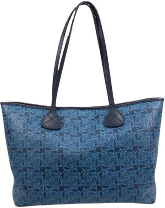 Celine Pre-owned Tote Bags, female, Blue, Size: ONE SIZE Pre-owned Vintage Tote Bag