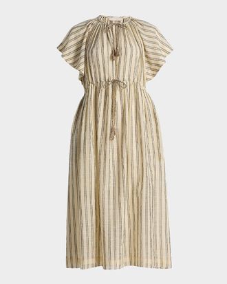 Ulla Johnson Ariane Striped Coverup Dress