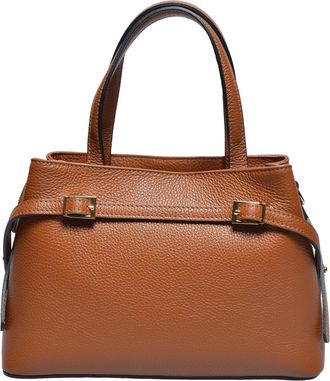 Roberta M COGNAC Rundleer Tas