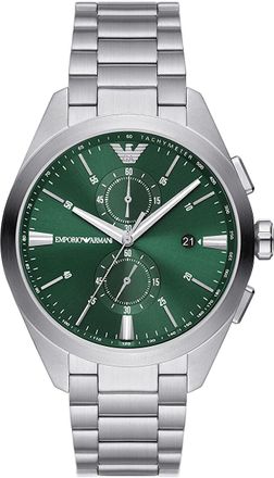 Emporio Armani Claudio Heren Horloge Zilverkleurig AR11480