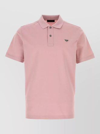 Prada piquet polo shirt short sleeves collar