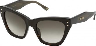 Nina Ricci Womens SNR323540909 SNR32354 54 0909 Sunglasses - Brown - One Size