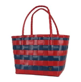 Handed By Paris Spirit Recycled Tote Bags in Ocean Blue/chili Red at Nordstrom, Size Medium