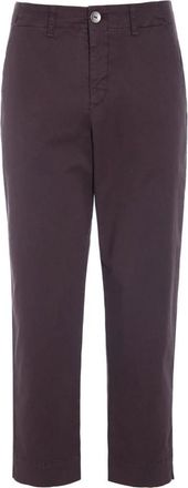 Bitte Kai Rand Cropped Broeken - Dames - Vrijetijds broeken - Paars - XS - Broeken