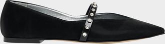 Alexander McQueen Embellished Ballet Flats