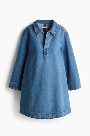 H&M MAMA Before & After Jeanskleid - Blue