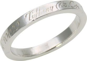 Tiffany & Co. Silver Silver 925 Band Ring (Pre-Owned)