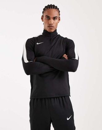 NIKE SPORTWEAR Strike Dri-FIT - Top a maniche lunghe in drill nero
