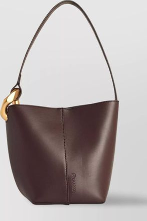 J.W.Anderson corner small leather bucket bag