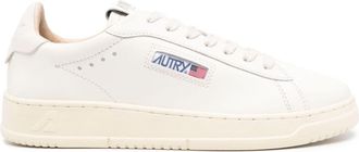 Autry Dallas leather sneakers - men - Calf Leather/Calf Leather/Rubber/Fabric - 45 - White