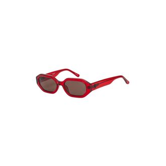 The Attico Accessoires, Dames, Rood, ONE Size, Zonnebrillen