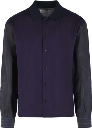 Maison Margiela Purple Cotton Shirt