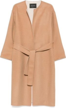 Fabiana Filippi Womens Coats Beige
