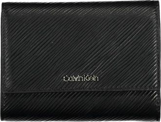 Calvin Klein Polyethylene Wallet - Dames - Portefeuilles - Zwart - ONE Size - Accessoires