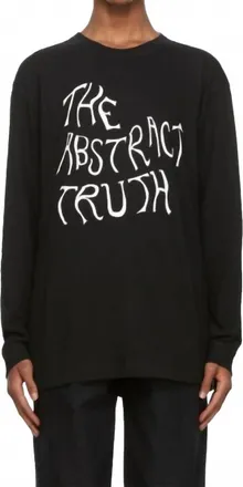Nicholas Daley Abstract Truth T-Shirt In Black